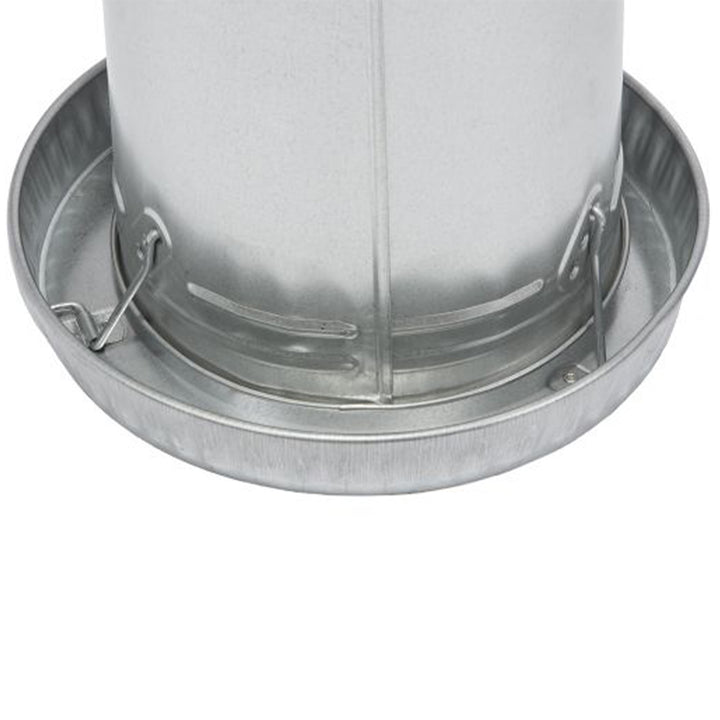 Little Giant 30-Pound Floor Space Saving Hanging Metal Poultry Feeder - VMInnovations