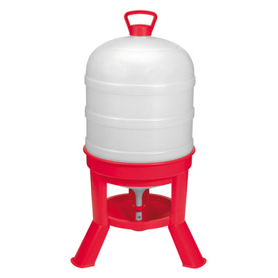Little Giant 10 Gallon Tank Heavy Duty Poultry Chicken Gravity Waterer (Used)