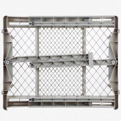 North States Top-Notch Plastic Pressure Mounted Baby & Pet Safety Gate(Open Box)