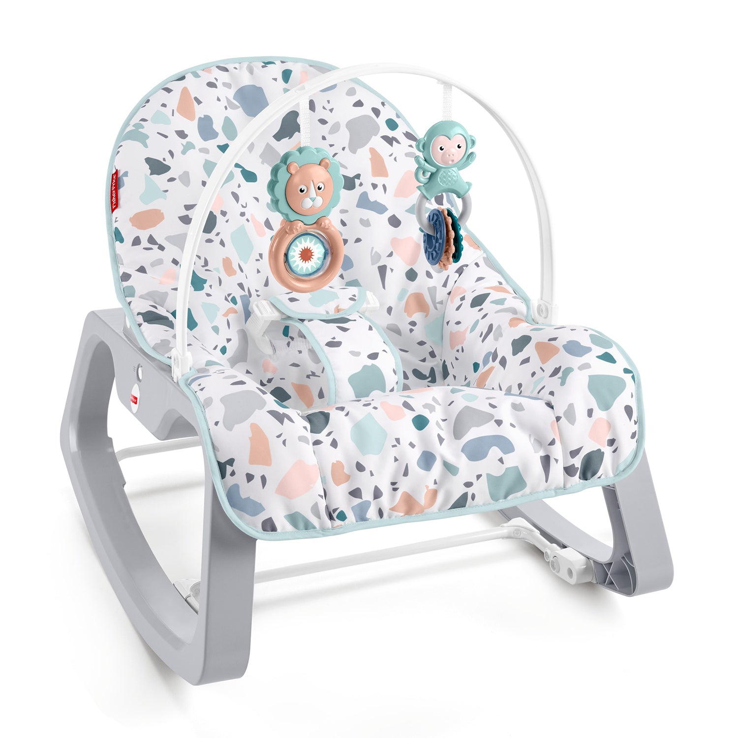 Fisher Price GKH64 Infant to Toddler Portable Baby Seat Rocker, Pacific Pebble (For Parts)