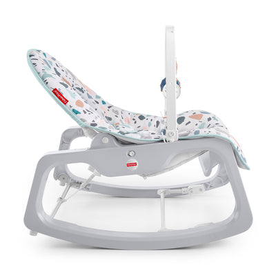 Fisher Price GKH64 Infant to Toddler Portable Baby Seat Rocker, Pacific Pebble