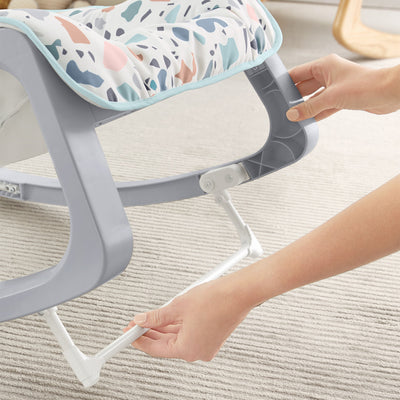 Fisher Price GKH64 Infant to Toddler Portable Baby Seat Rocker, Pacific Pebble (For Parts)