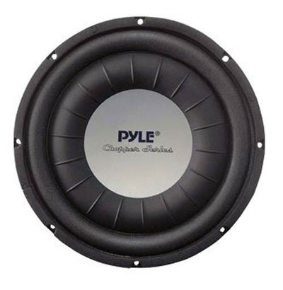 PYLE PLWCH10D 10" 1000W Slim/Shallow Mount Car Audio Subwoofer Sub Woofer DVC