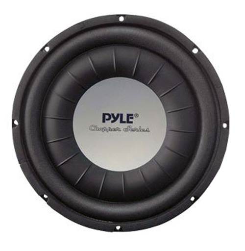 PYLE PLWCH10D 10" 1000W Slim/Shallow Mount Car Audio Subwoofer Sub Woofer DVC