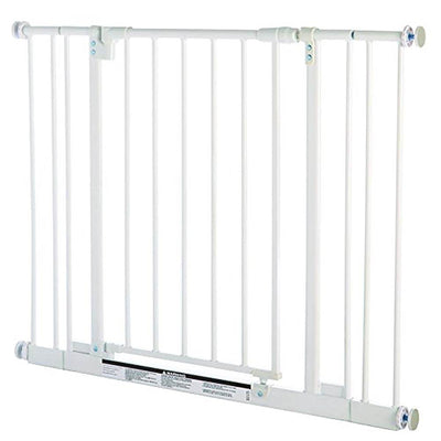NORTH STATE Easy Close Metal Baby/Child Gate Pet Safety (Open Box)