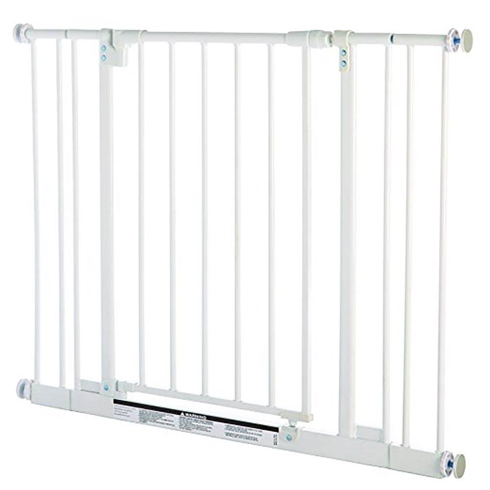 North States Easy Close 28 to 38.5in Metal Baby Child Pet Safety Gate,(Open Box)
