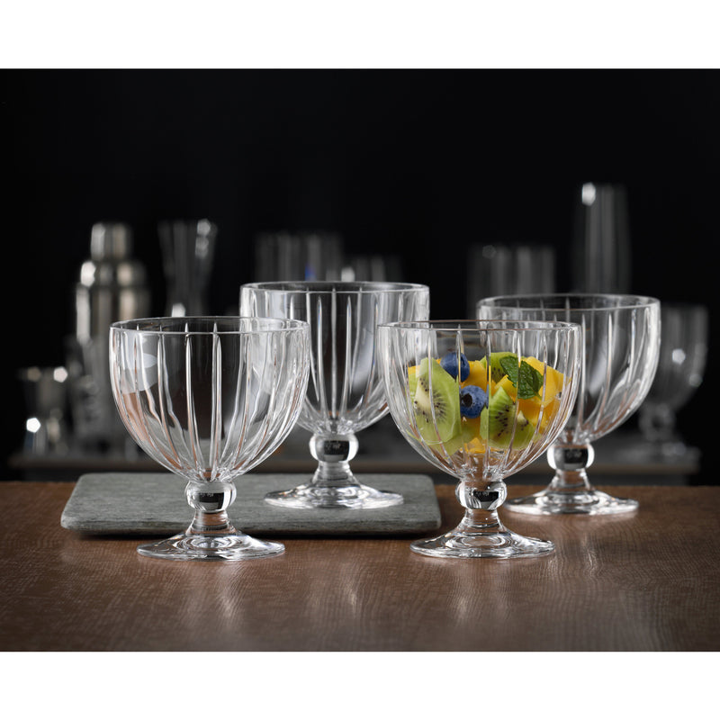 Riedel Sunshine Collection Classic Crystal Dessert Coupette Glass Dish, Set of 8