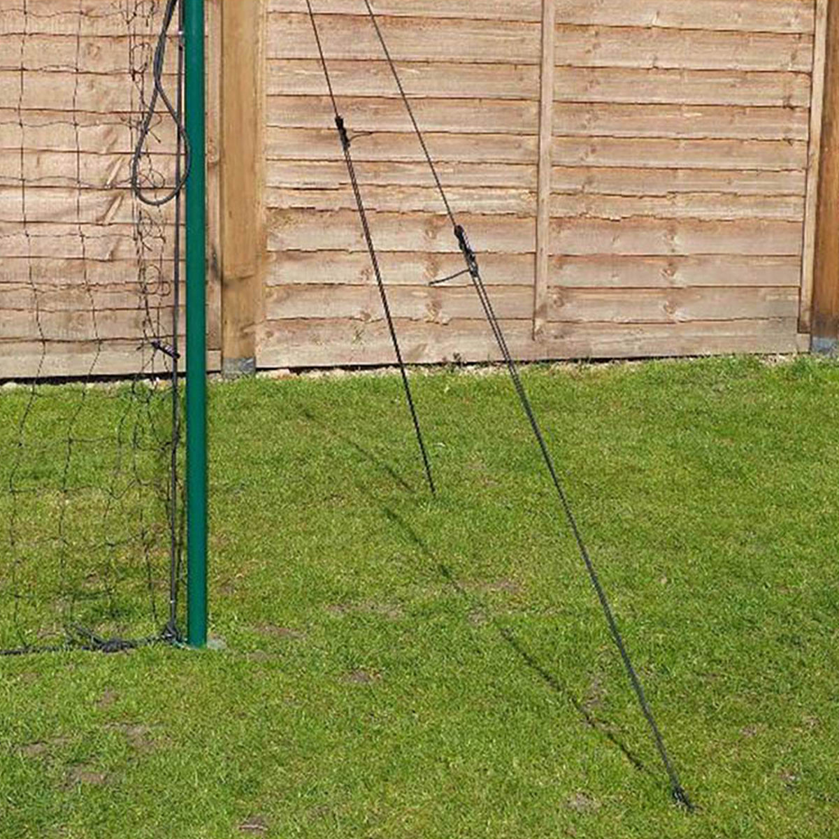 Open Goaaal JX-OGFL2 Soccer Practice Net Rebounder Backstop with Goal, Large (Refurbished)