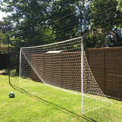 Open Goaaal JX-OGFL2 Soccer Practice Net Rebounder Backstop with Goal, Large - VMInnovations