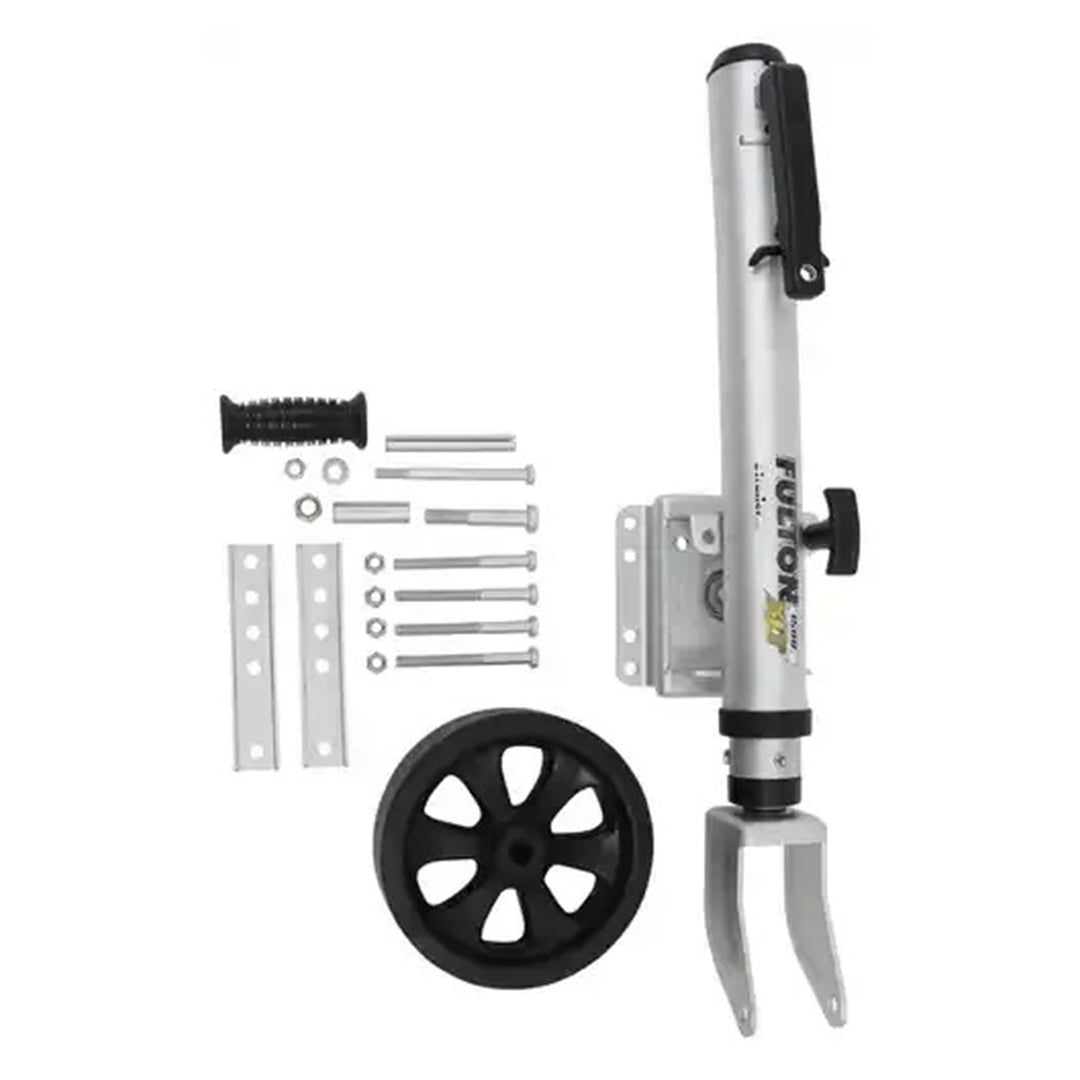 Fulton 141133 XLT Jack 1,500 Lb Swing Away Bolt On Trailer Tongue Jack w/ Wheel - VMInnovations