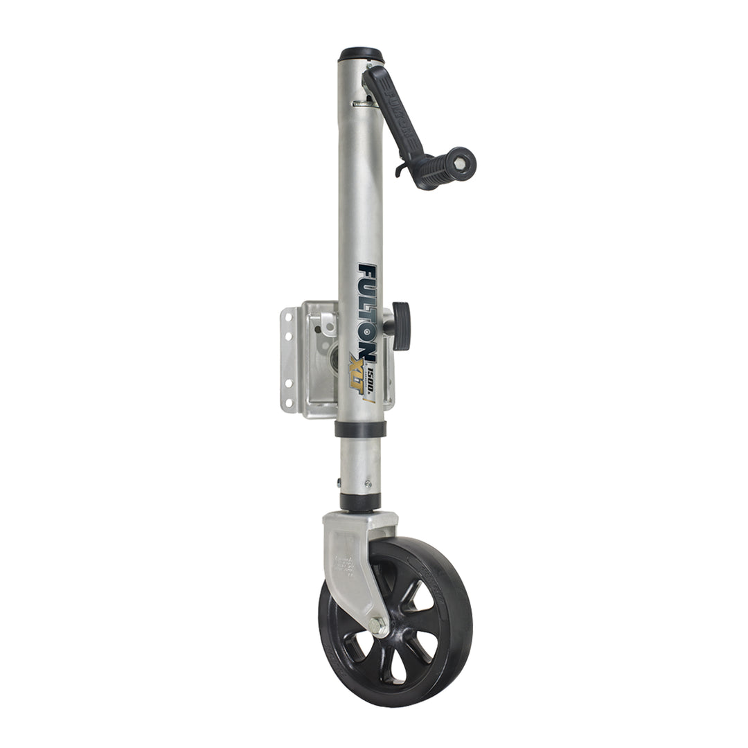 Fulton XLT Jack 1,500 Lb Swing Away Bolt On Trailer Tongue Jack w/ Wheel (Used)