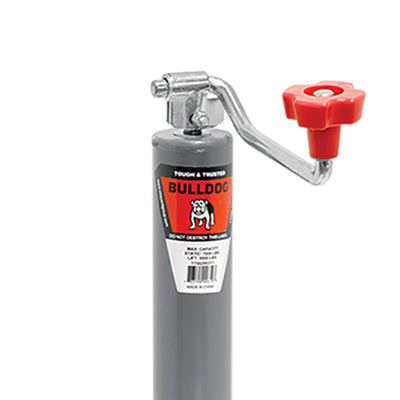 Bulldog 5,000 Pound A-Frame Topwind Trailer Jack Tube w/15" of Travel (Used) - VMInnovations