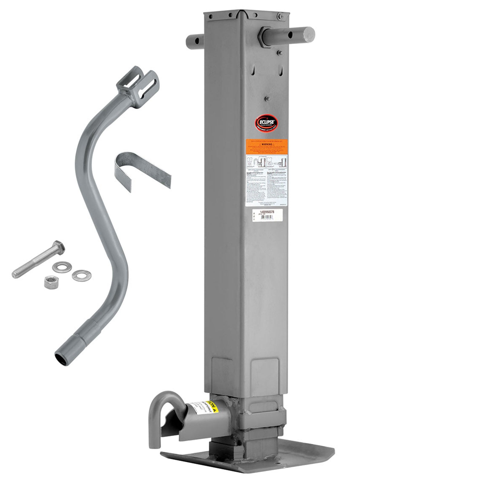 Pro Series 1400950376 Weld-On Square Tube Jack with Crank Handle, 12,000 Pound - VMInnovations