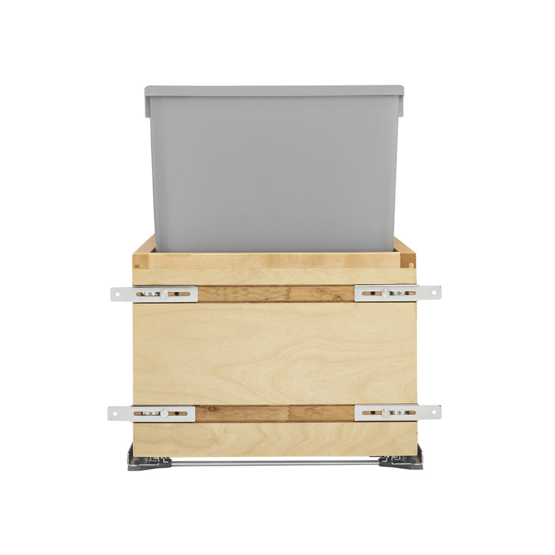 Rev-A-Shelf Pullout Trash Can for Kitchen Cabinet w/ Soft-close, 4VL-1832DM-1