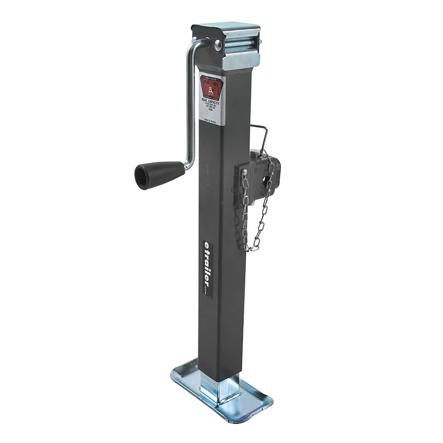 Bulldog 5000 Lb 195362 15 Inch Lift Sidewind Swivel Square Tube Trailer Jack - VMInnovations