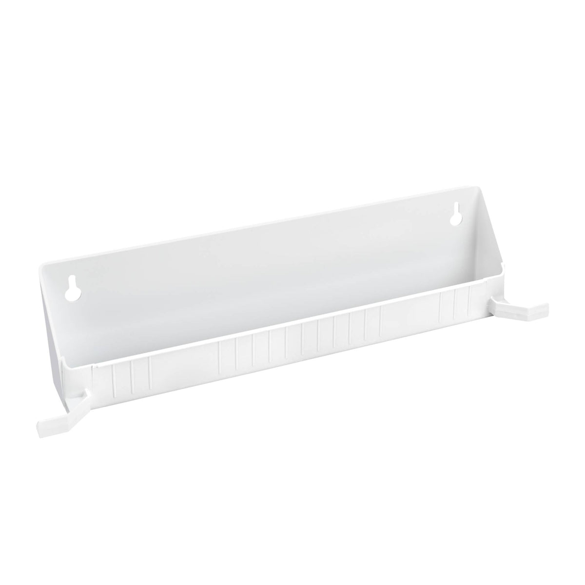Rev-A-Shelf 14" Tip-Out Accessory Tray w/ Tab Stops, White, 2 Pack (Used)