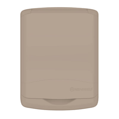 Rev-A-Shelf RV-35-LID-12-1 35 Quart Plastic Trash Can Replacement Lid, Champagne (Open Box)