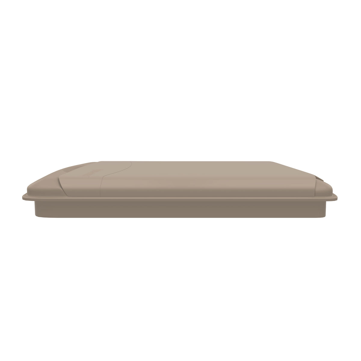 Rev-A-Shelf RV-35-LID-12-1 35 Quart Plastic Trash Can Replacement Lid, Champagne (Open Box)