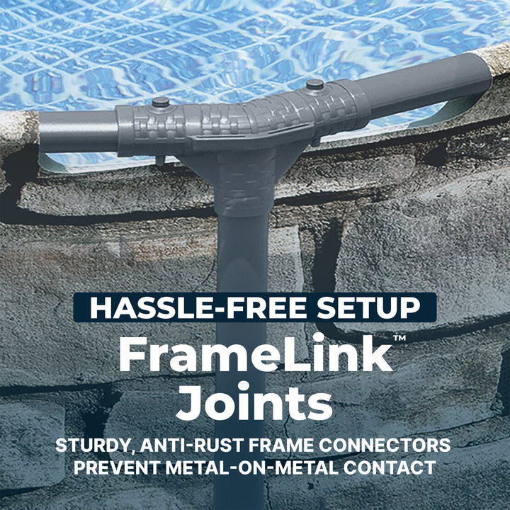 Bestway 56817E 12' x 30" Steel Pro Max Round Above Ground Swimming Pool w/ Pump - VMInnovations