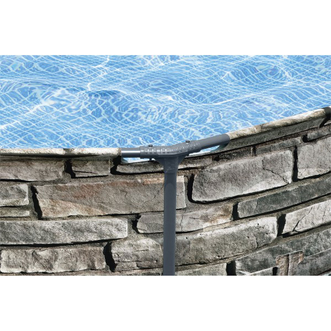 Bestway 56817E 12' x 30" Steel Pro Max Round Above Ground Pool w/ Pump(Open Box)