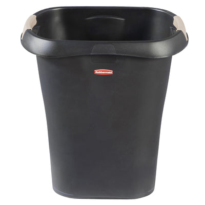 Rubbermaid 8 Gallon Plastic Home/Office Wastebasket Trash Can with Liner Lock - VMInnovations