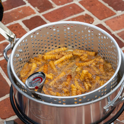 King Kooker 12-Inch Bolt-Together Outdoor Cooker Set, Aluminum Frying Pan (Used)