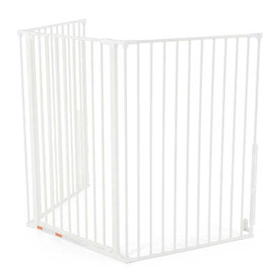 Scandinavian Flex Large and Extra Tall 35 to 88 In Safety Gate, White (Open Box) - VMInnovations