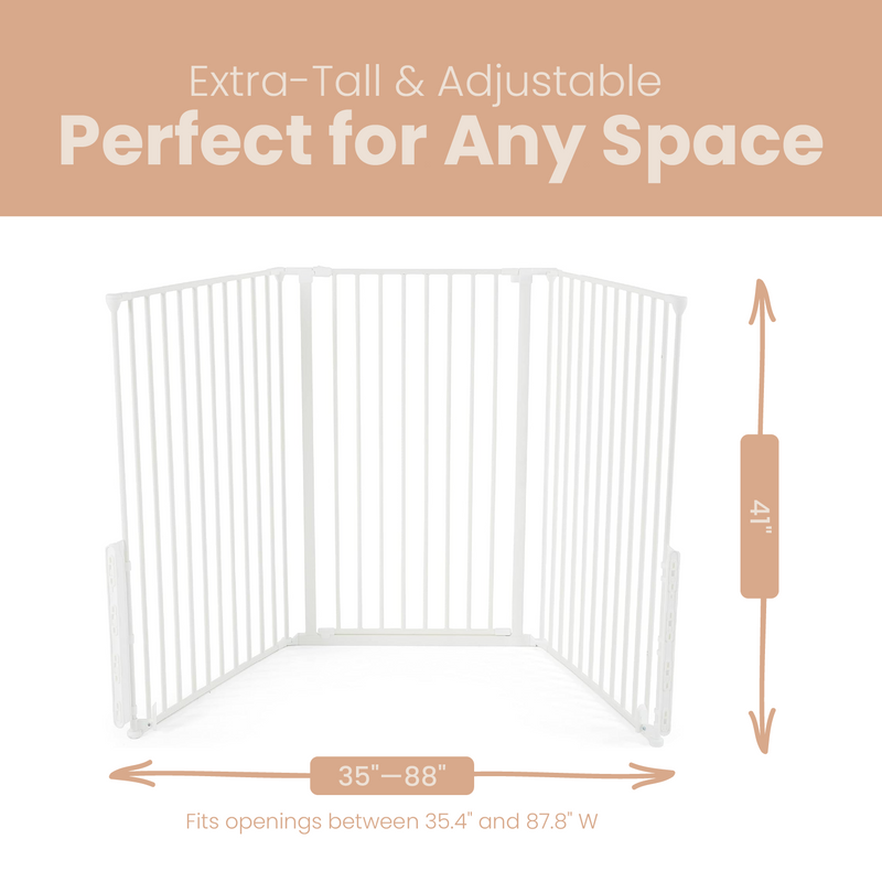 Scandinavian Pet Design Flex Large and Extra Tall 35 to 88 In Safety Gate (Used)