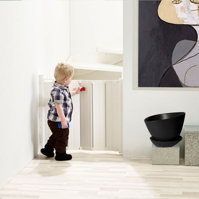 Scandinavian Pet Design Retractable 22" to 36" Safety Gate, White (For Parts) - VMInnovations