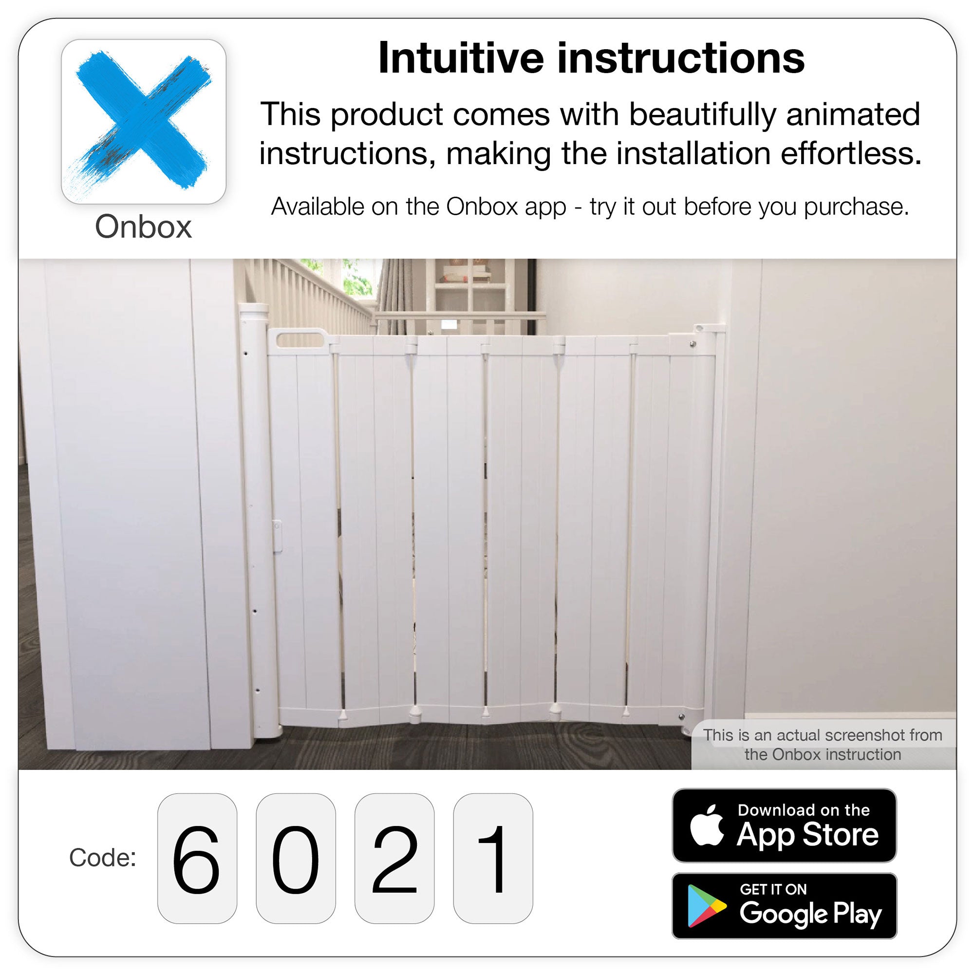 Scandinavian Pet Design Retractable 22" to 36" Safety Gate, White (For Parts) - VMInnovations