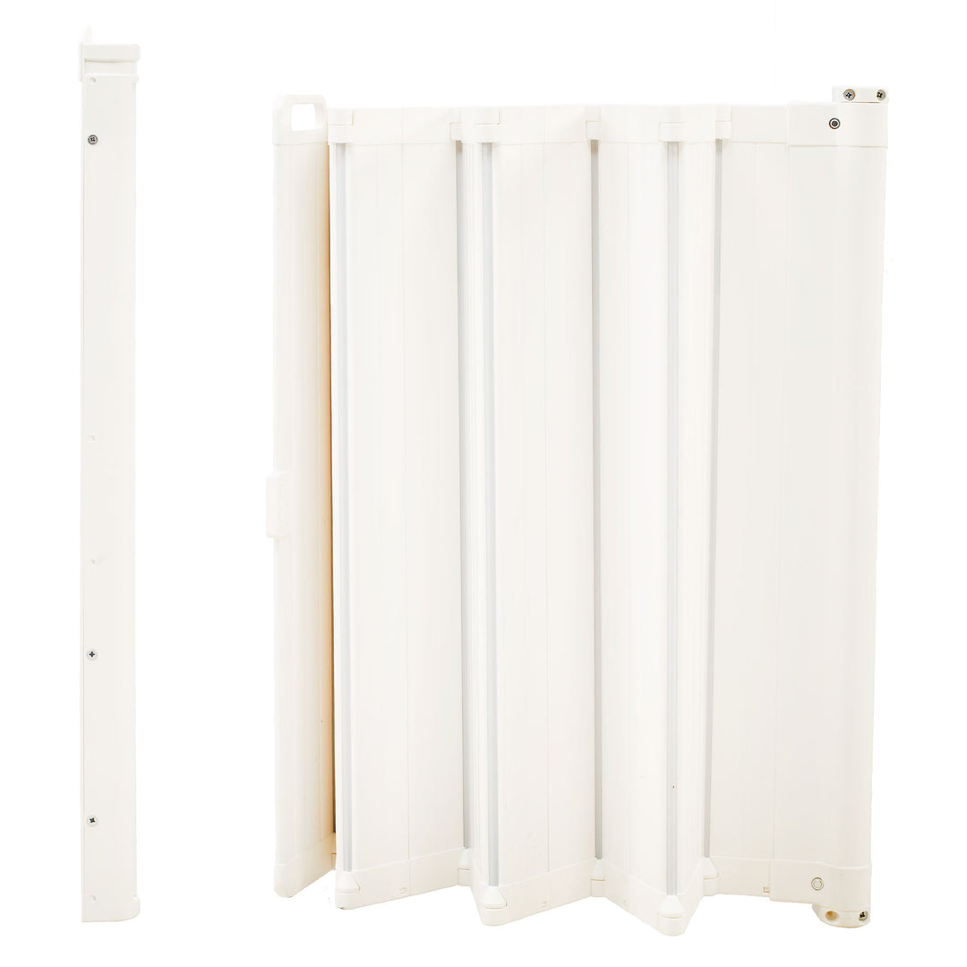 Scandinavian Pet Design Retractable 22" to 36" Safety Gate, White (For Parts)
