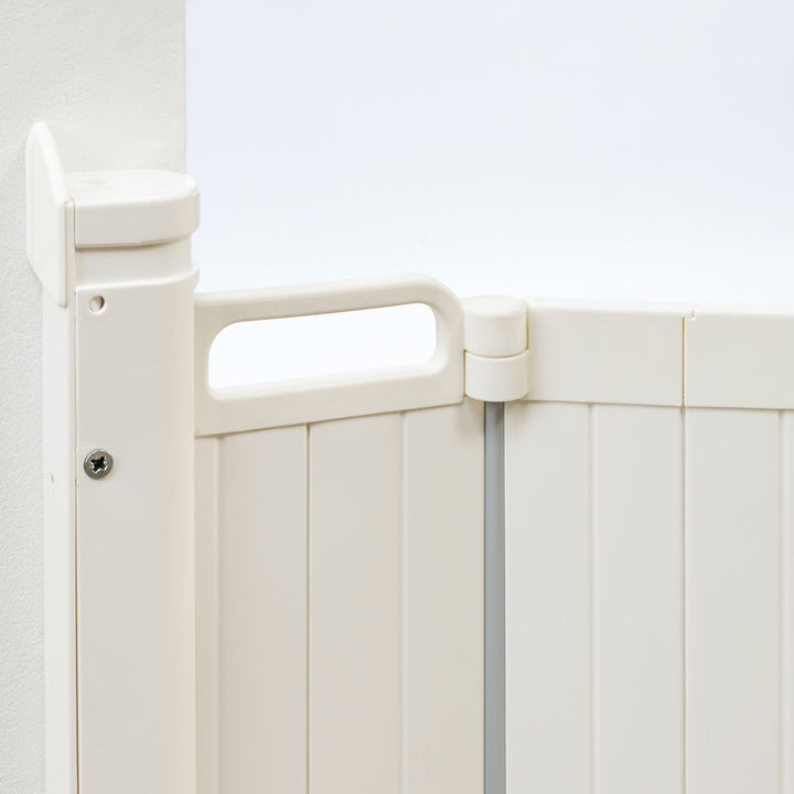 Scandinavian Pet Design Retractable 22" to 36" Safety Gate, White (For Parts)