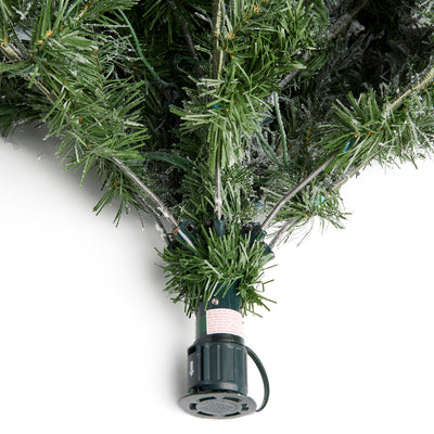 Home Heritage Snowdrift 7.5' PreLit Artificial Tree, Berries/Pinecones (Used) - VMInnovations