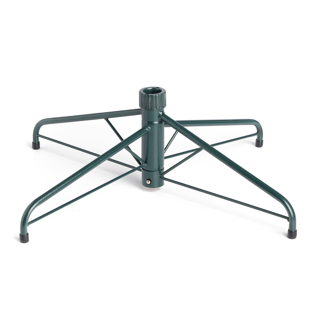 Home Heritage Flocked 7.5 Foot Christmas Tree w/ Lights and Pinecone (Open Box)