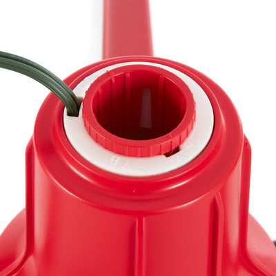 Home Heritage Electric Metal Rotating Christmas Tree Stand for 7 Foot Trees, Red (Refurbished)