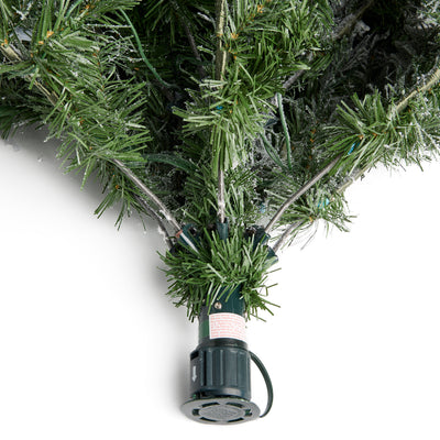 Home Heritage Snowdrift 6.5' PreLit Artificial Tree, Berries/Pinecones(Used) - VMInnovations