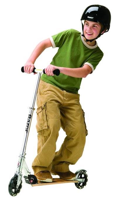 Razor Cruiser Boys/Kids Kick Scooter (Wood Deck) - Open Box