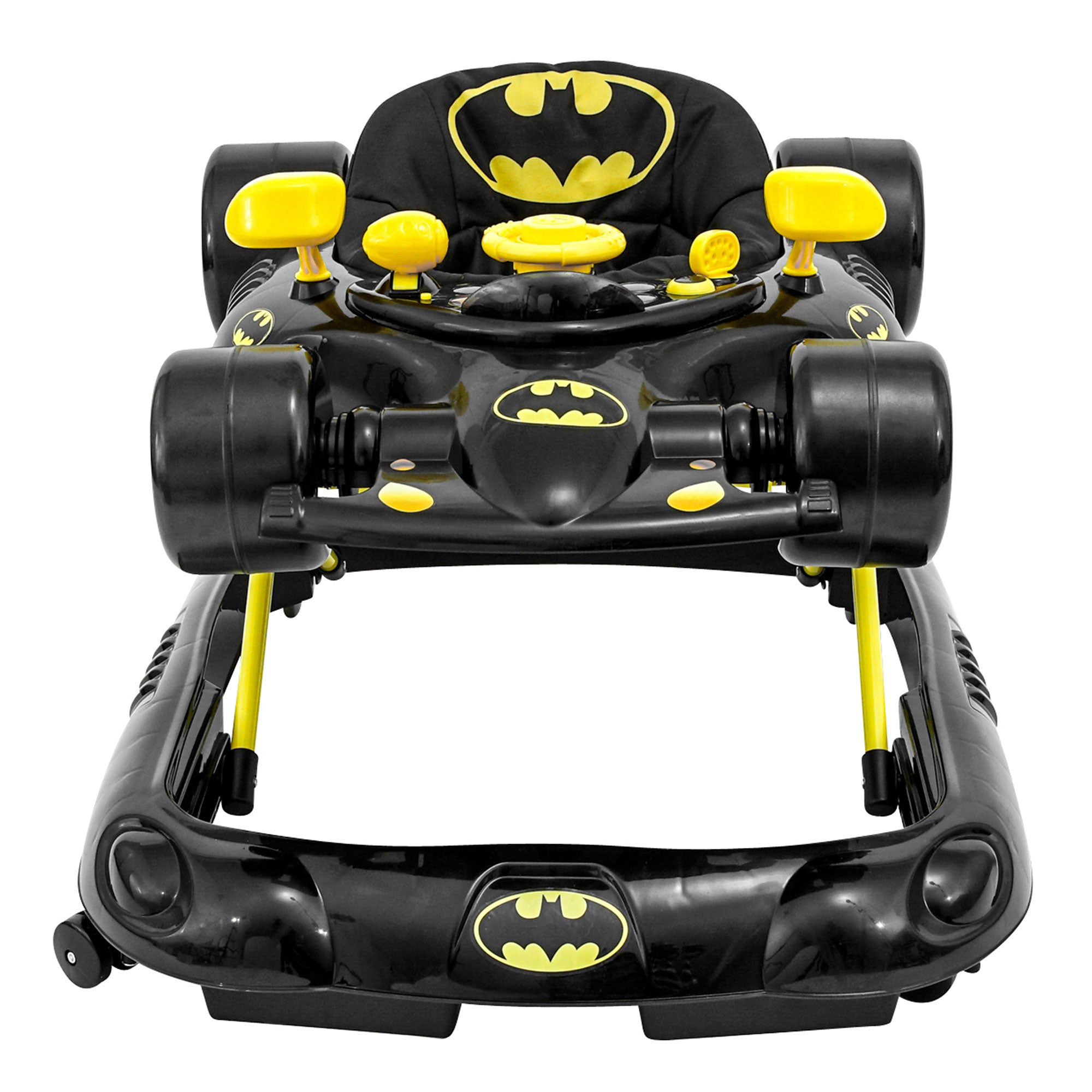Kids Embrace DC Comics Batman Superhero Baby Batmobile Walker, Black (Open Box) - VMInnovations