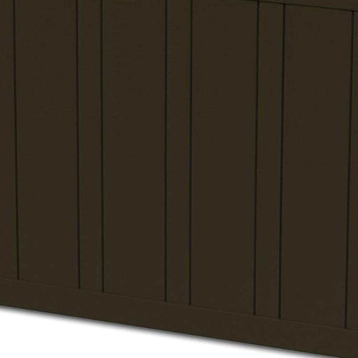 Ram Quality Products Storage Deck Patio Furniture, 71 Gallon, Brown (Open Box) - VMInnovations
