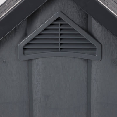 Ram Quality Products Pet House Waterproof Dog Kennel Shelter, Gray (For Parts) - VMInnovations
