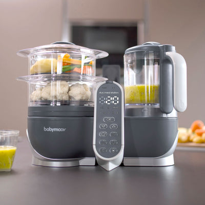 Babymoov Meal Food Maker Processor with Steam Cooker & Multi-Speed Blender(Used) - VMInnovations
