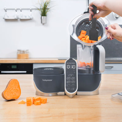 Babymoov Meal Food Maker Processor with Steam Cooker & Multi-Speed Blender(Used) - VMInnovations