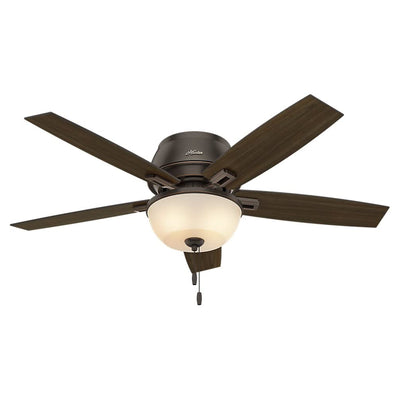 Hunter Fan Company Donegan Low Profile 52" Ceiling Fan (Certified Refurbished)