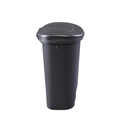 Rubbermaid Laundry Basket, White, 2-Step Stool, Gray, & 13 Gal Trash Can, Black