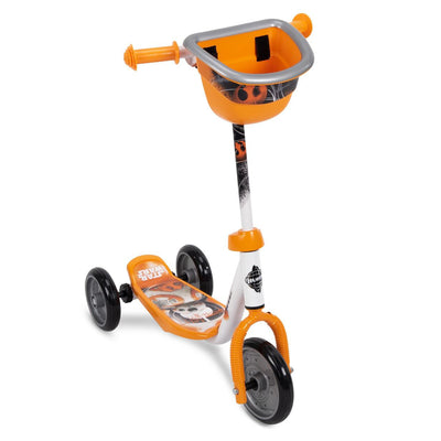 Huffy Star Wars BB8 Preschool Toddler Kick Scooter with Storage, Orange (Used)