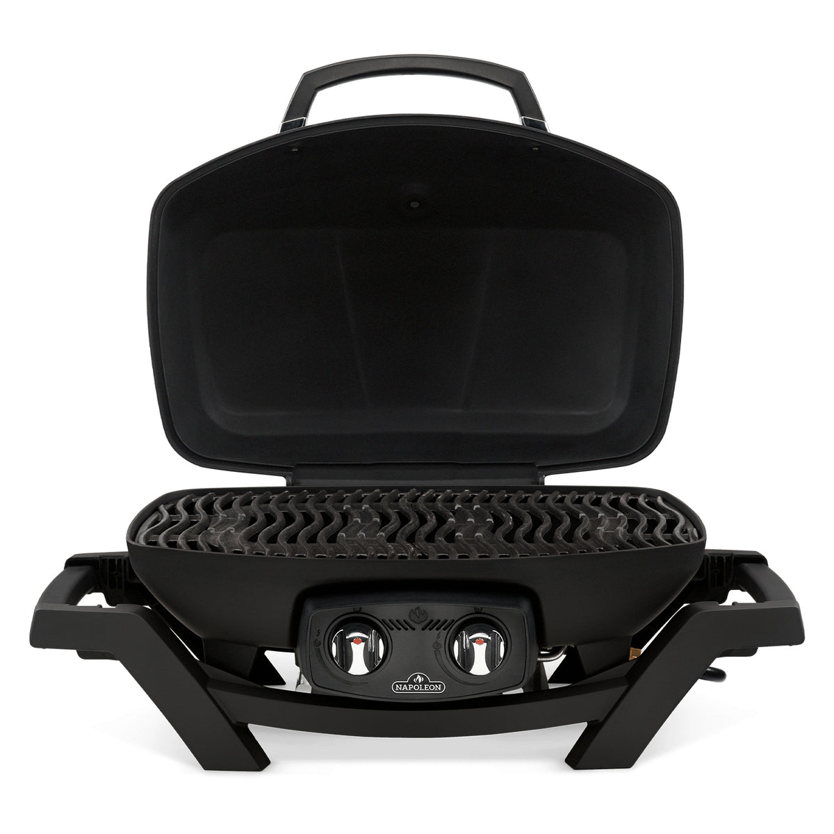 Napoleon PRO285-BK TravelQ Portable Steel 2 burner Natural Gas Grill Black(Used)