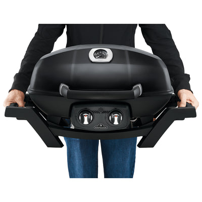 Napoleon PRO285-BK TravelQ Portable Steel 2 burner Natural Gas Grill Black(Used)