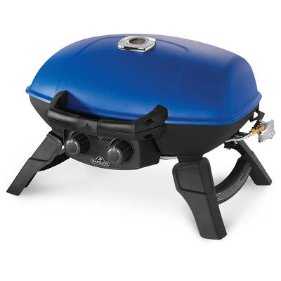 Napoleon TQ285-BL-1TravelQ Portable Compact Outdoor Propane Gas Grill, Blue