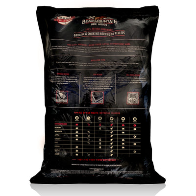 Bear Mountain BBQ Natural Gourmet Blend Smoker Pellets w/ Savory BBQ Smoke 'Ems