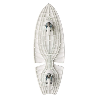 Razor RipStik Ripsurf 2 Wheel Twisty Surfboard Design Board, White (Open Box)
